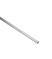 8-1MT WHITE PVC ROUND BAR