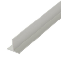 PERFIL T 20X20-1MT ALUMINIO BRANCO