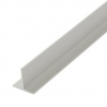 PERFIL T 20X20-1MT ALUMINIO BRANCO