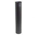 TUBO CHAPA INOX PINTADO PRETO 140