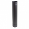 TUBO CHAPA INOX PINTADO PRETO 140