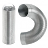 TUBO FLEXIBLE DE ALUMINIO COMPACTO, D.80 (3 METROS)
