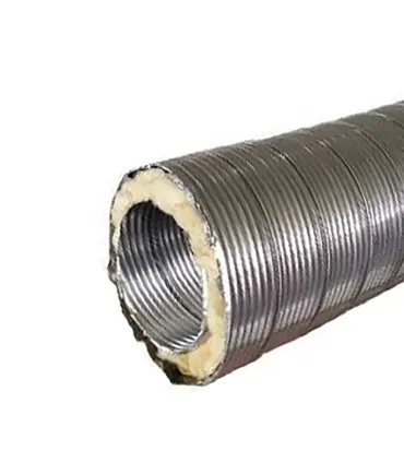 TUBO FLEXIVEL ALUMINIO ISOLADO 127MM
