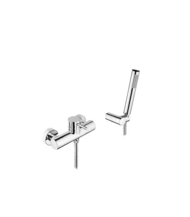SANINDUSA MIST. BASE DUCHE NEW ICONE CR (COM CHUVEIRO SUPORTE E FLEXIVEL) REF.526070111