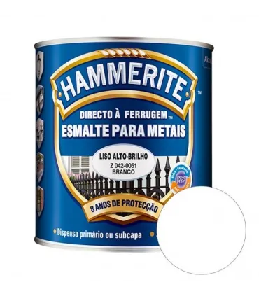 HAMMERITE LISO BRILHO BRANCO 750ML