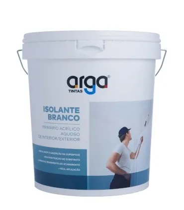 TINTA ARGA ISOLANTE AQUOSO BRANCO 5 LT