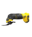 HERRAMIENTA MULTIFUNCIÓN OSCILANTE STANLEY DE 20 V, SIN BATERÍA NI CARGADOR