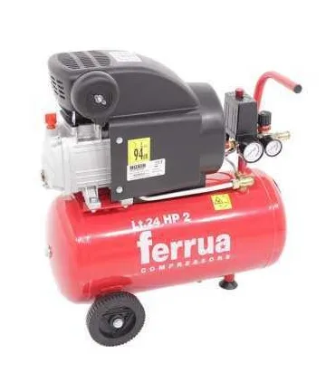 NUAIR COMPRESSOR 24L 2HP FERRUA