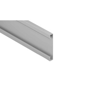 SCHLUTER DESIGNBASE QD AEEB ALUMINIO ANON INOX REF: DBQ1AEEB ML