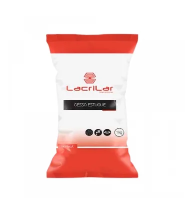 GESSO ESTUQUE SACO 1 KG