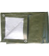 RESGUARDO IMPERMEAVEL MACFER TP091 190G/M2 6X12 MT VERDE/CINZA