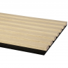 PERFIL DECOWALL ACUSTICO CANDO 2600X300X35MM CARVALHO CLARO