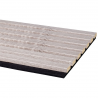 PROFILÉ DECOWALL ACOUSTIQUE CANDO 2600 × 300 × 35 mm CHÊNE GRIS RÉF. 123132481