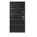 PORTA EXTERIOR METAL 2080X980 LINEA ANTRACITE ESQ.