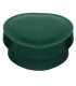 TAMPA PARA POSTE REDONDO 1 1/4 VERDE (32MM)