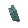 GREEN 60X40 POLE CAPS