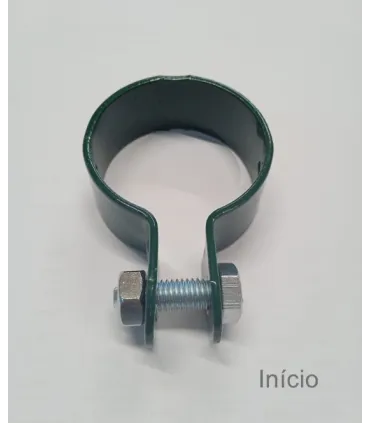ABRAÇADEIRA PARA TUBO REDONDO 40 VERDE