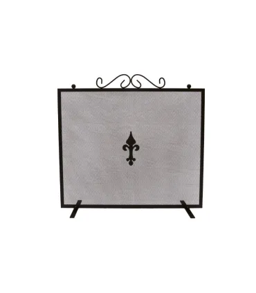 FRENTE LAREIRA 67,3X0,8X61CM PRETO