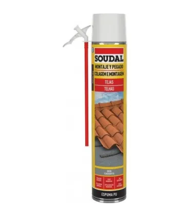 SPRAY ESPUMA PARA TELHAS MANUAL 750 ML SOUDAL