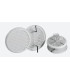 ABS VENT GRILLE 40.60 PRICE PACK 2 UNI REF: 6434ABS