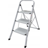 ESCALERA DE MANO DE ACERO MHO DE 94 CM, 3 GRADOS