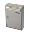 BOÎTE AUX LETTRES EN ACIER INOXYDABLE TX0126