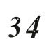 NUMERO 3-4'' AÇO PRETO