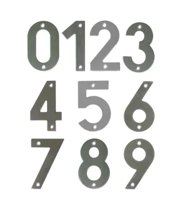 NUMERO 5-4'' AÇO INOXIDAVEL 18/8