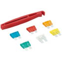KIT FUSIVEIS AUTO C/ PINÇA MACFER AF25S 25 PÇS