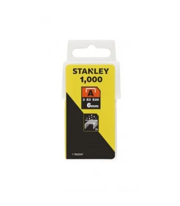 STANLEY AGRAFO TIPO A 6MM (5/53/530) (CX1000) REF.1-TRA204T