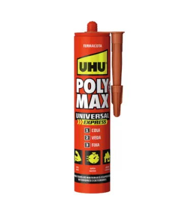 UHU POLY MAX EXPRESS TERRACOTA 425GR.
