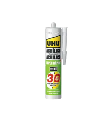 UHU ACRYLAC SUPER FAST WH 280ML