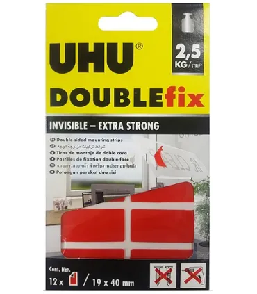 UHU DOUBLEFIX IND EXT STRONG F/E/P