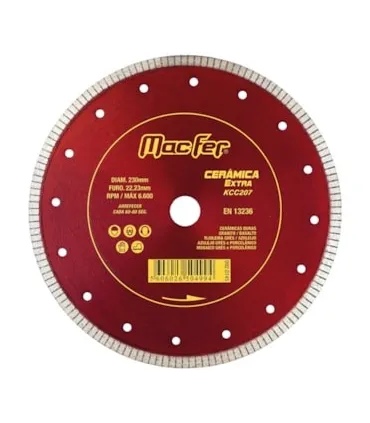 DISCO DIAM. MACFER CERAMICA EXTRA KCC207 125MM