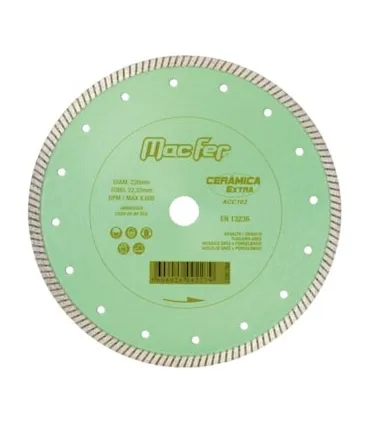DISCO DIAM.CERAMICA EXTRA KCC103 125 MM MACFER (0920025)