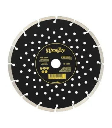 DISCO DIAM. ESPECIAL CONSTRUÇAO 115 MM MACFER