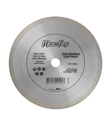 DISCO DIAM.CERAMICA CONTINUO 115 MM MACFER