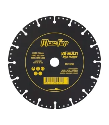 DISCO DIAM.MACFER VB-MULTI MACFER 115MM