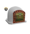 COOK 60 CM CEMENT OVEN