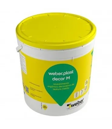 WEBER.PLAST DECOR M BRANCO 25 KG 0919