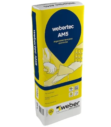WEBERTEC AM5 25KG CINZA REF: 1252163