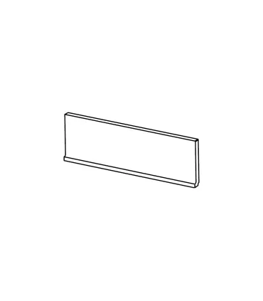 PAVIGRES RODAPE BRANCO NEVE RG198  9,7X19,7 1ª