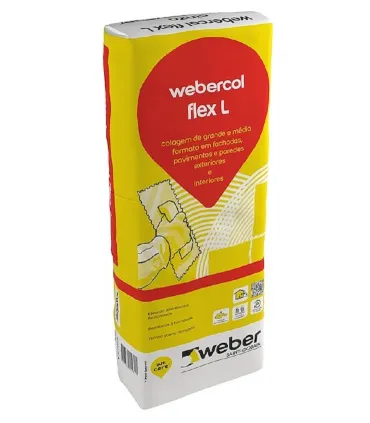 WEBERFLEX L BRANCO 25 KG REF: 1489