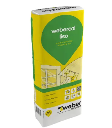 WEBERCAL LISO BRANCO 15 KG